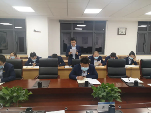 马博平台马博（中国）团委召开2021年度专题组织生活会(图3)