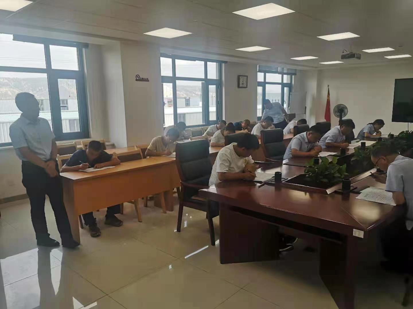马博平台马博（中国）开展污水处理专业知识培训测试(图2)